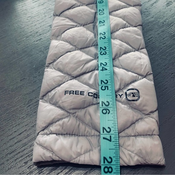 Puffer Jacket Free Country Puffer Feather 🪶 Padded Jacket . size Small - Picture 7 of 13